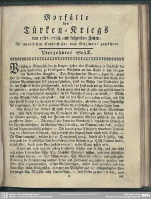 Vierzehntes Stück