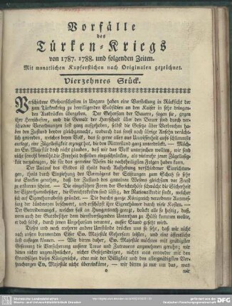 Vierzehntes Stück