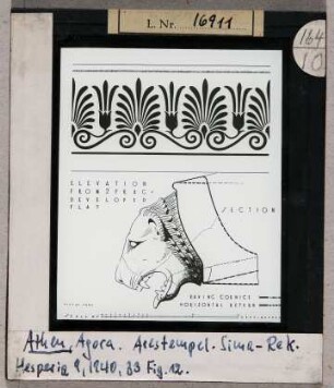 Athen: Agora, Arestempel, Sima-Rekonstruktion