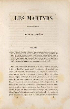 Les martyrs : suivis de remarques et de l'examen de l'ouvrage, 2