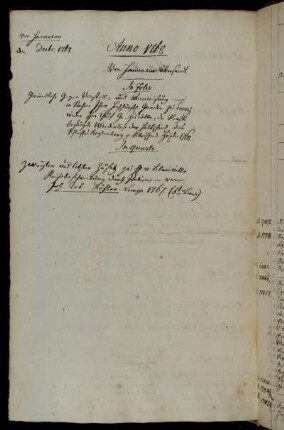 Von Hannover übersandt.