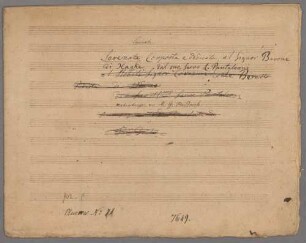 Serenata, Singstimme, Klavier - BSB Mus.Schott.Ha 7858-5