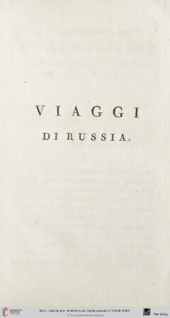 Viaggi di Russia