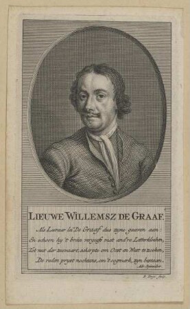 Bildnis des Lieuwe Willemsz Graaf