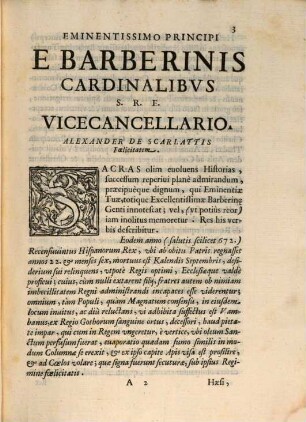 Epistola ad ... Principem Franciscum Barberinum ... Card.