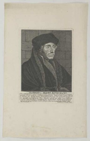 Bildnis des Desiderivs Erasmvs Rotterdamvs