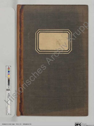 Wechsel-Kopierbuch von 1845 bis 1847