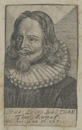 Bildnis des Johann Ludwig Hartmann