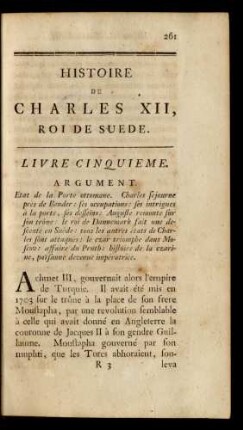Livre Cinquieme