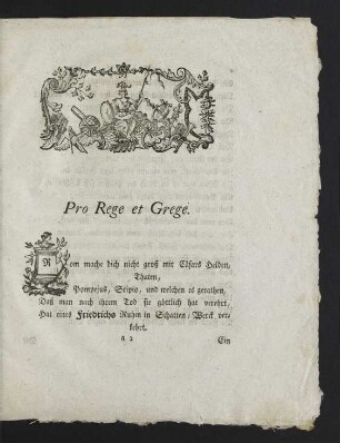 Pro Rege et Grege