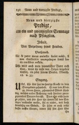 656-670, Neun und vierzigste Predigt
