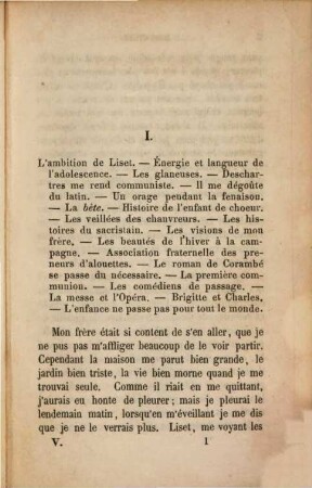 Histoire de ma vie, 5