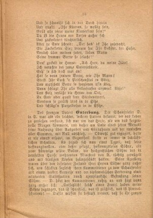 Des strengen Vaters Enterbung.