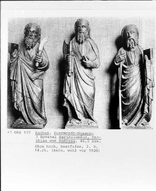 3 Apostel Bartholomäus, Matthias und Andreas