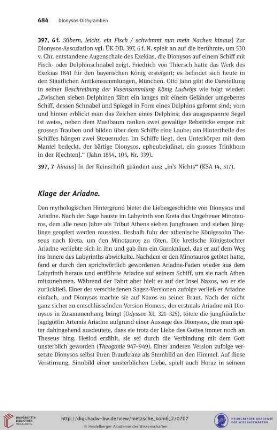 Klage der Ariadne