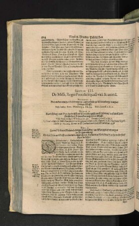[Sectio III.- Sectio IV.]