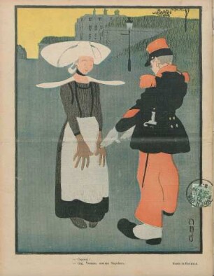 - Caporal! - Oui, Yvonne, comme Napoléon.