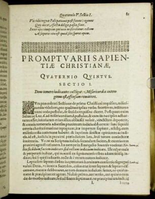 Quaternio Quintus.