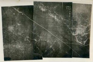 Foto des Waldes von Avocourt (Luftbild)