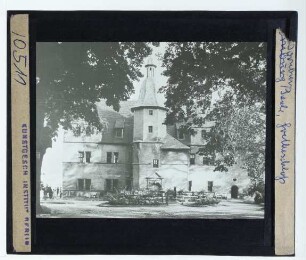 Dornburg, Renaissanceschloss (sog. Goetheschloss) : Außenansicht, Eingangseite