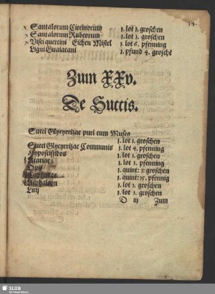 Zum XXv. De Succis