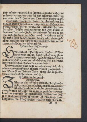 Zaleucus der gerecht gesatz geber.