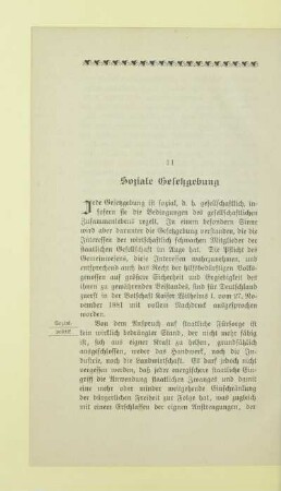 11 Soziale Gesetzgebung