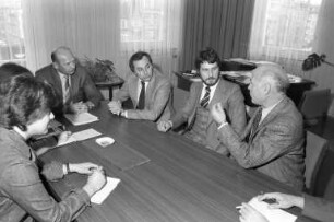 Vorbereitungen für die Europawahl am 10. Juni 1979