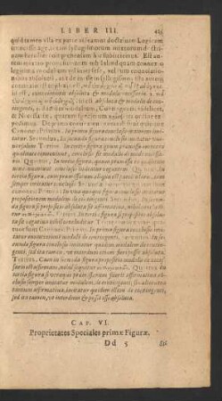 Cap. VI. Proprietates Speciales primae Figurae.