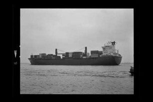 Cap Finisterre (1991), Containerschiff, Hamburg Südamerikanische Dampfschifffahrts-Gesellschaft A/S & Co KG (HSDG), Antwerpen, Bau-Nr. 652
