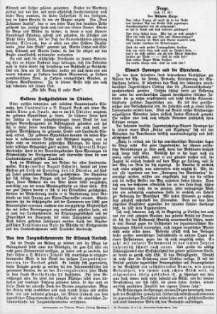 Eduard Spranger und die Ehereform