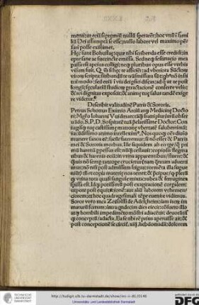 Describit valitudinem patris & sororis.