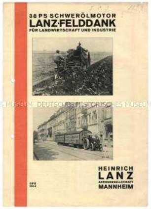 Motor für Landwirtschaft und Industrie