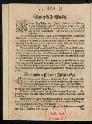 Das andere seltzame Gikes gakes.