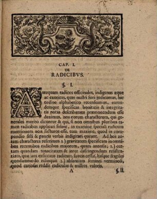 Disp. ... sistens lapidem Lydium medicamentorum bonae notae regni vegetabilis, quoad radices, ligna, cortices ...