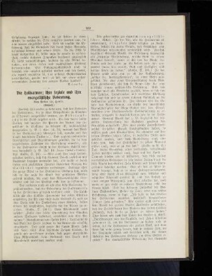 Die Heilsarmee: ihre soziale und ihre evangelistische Bedeutung. Von Pastor Lic. Hesse. (Schluß.)