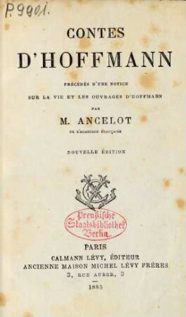 Contes d'Hoffmann