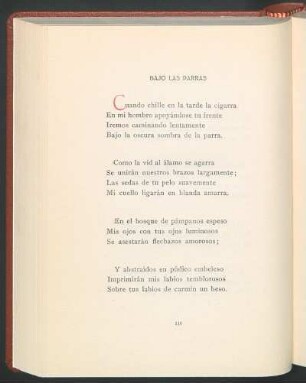 Bajo las parras