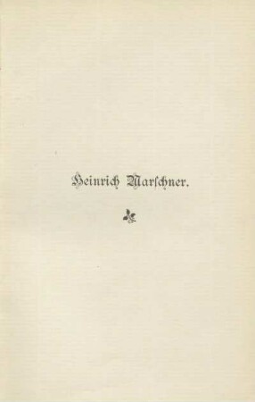 I. Heinrich Marschner