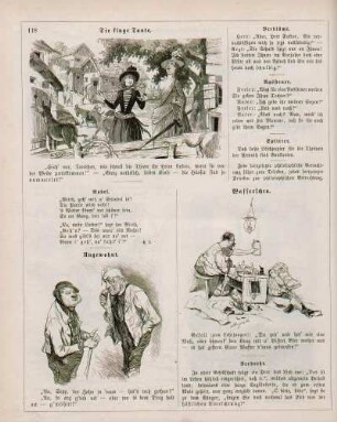 "Die kluge Tante" "Ungewohnt" "Wasserschen"
