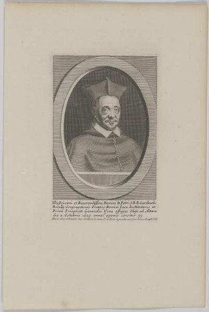 Bildnis des Pierre de Berulle