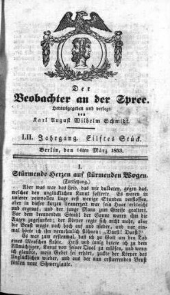 11. Stück, 14. März 1853