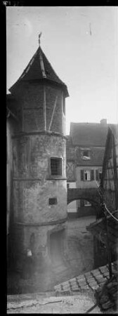 Weinheim Judengasse 17 Büdinger Hof Treppenturm