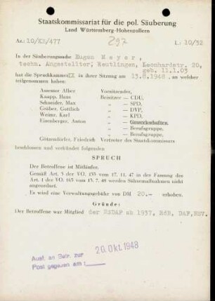 Meyer, Eugen