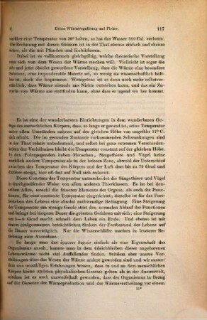 Ueber Wärme-Regulirung und Fieber