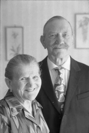 Diamanthochzeit der Eheleute Johann und Sophie Wondratzek