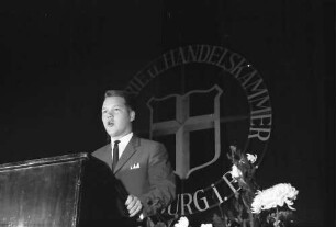Freiburg: Kurbeltheater; Freisprechungsfeier 1962; Ansprache für die Freigesprochenen