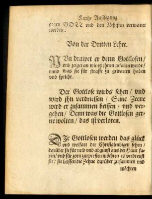 Von der Dritten Lehre.