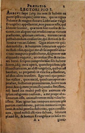 Quod regni Poloniae et magni ducatus Lithuaniae homines ... solidae pietatis sunt studiosi