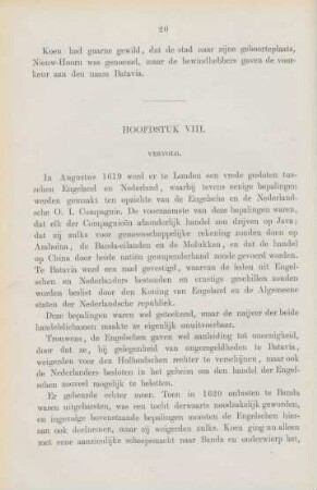 Hoofdstuk VIII. Vervolg